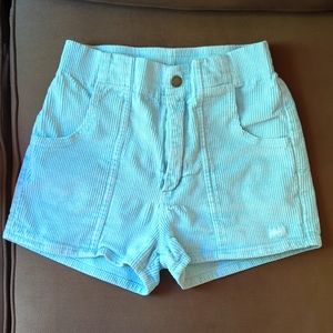 Hammies Corduroy Shorts 28 Baby Blue